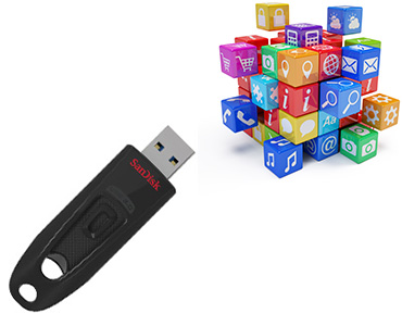 USB Stick 64GB Sandisk Ultra 3.0