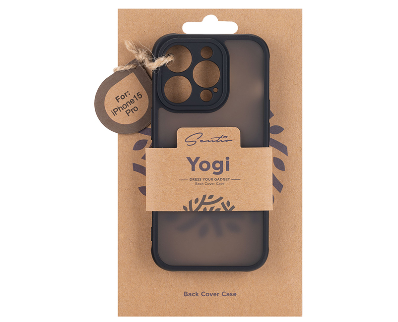  &Theta;ή&kappa;&eta; Sentio &gamma;&iota;&alpha; iPhone 15 Pro Yogi Black
