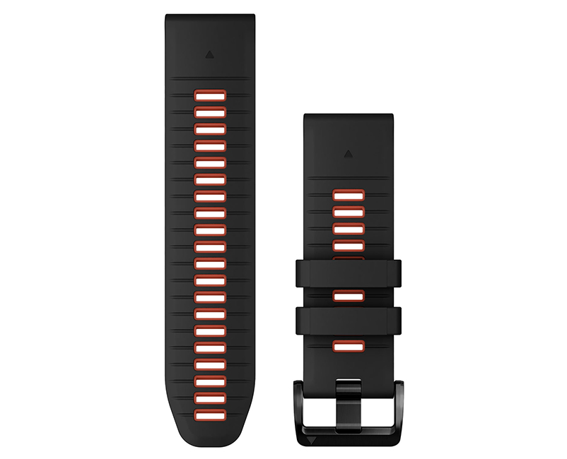Sili Band Black Flame Red QUICKFIT&reg; 26