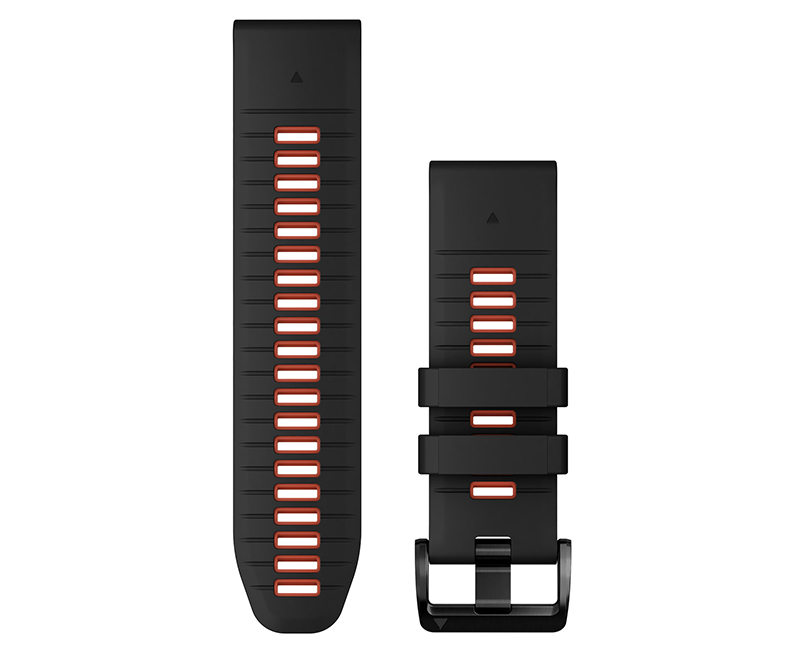 Sili Band Black Flame Red QUICKFIT® 26