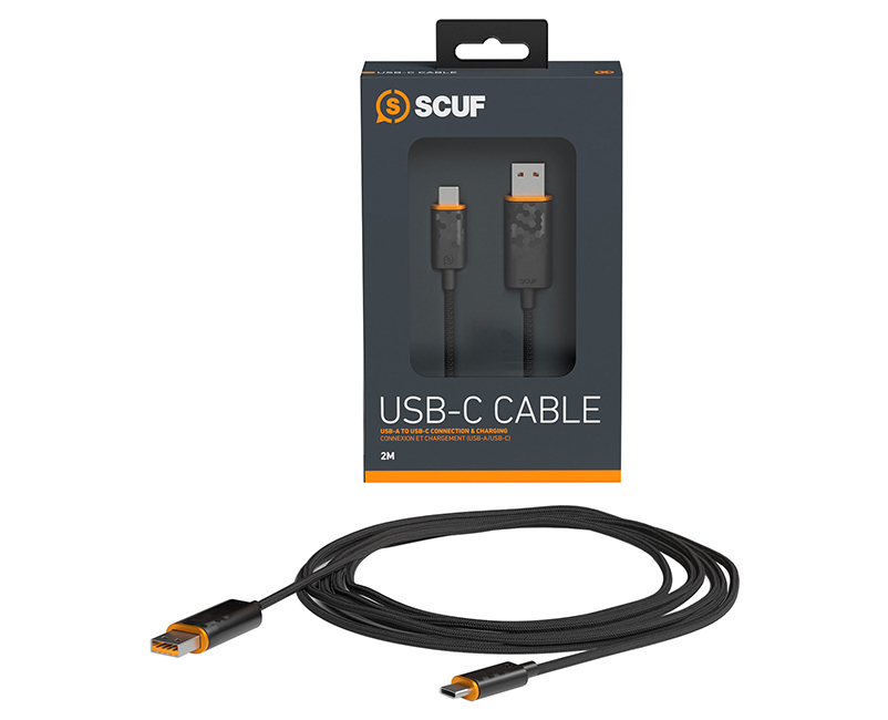 SCUF USB-C Charge Cable Black 2m