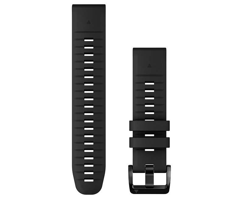Silicone Band Black QUICKFIT&reg; 22