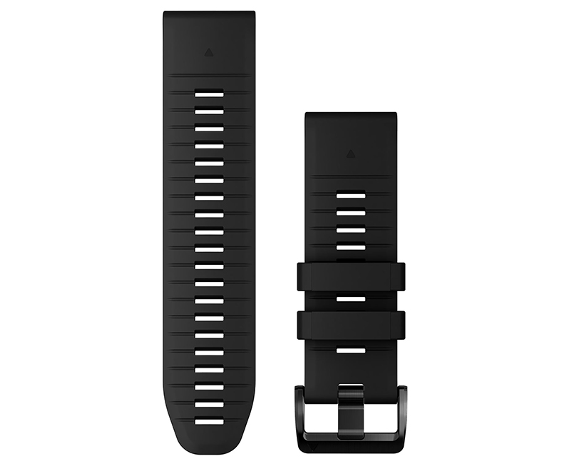 Silicone Band Black QUICKFIT&reg; 26