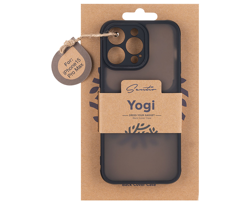 &Theta;ή&kappa;&eta; Sentio iPhone 15 Pro Max Yogi Black