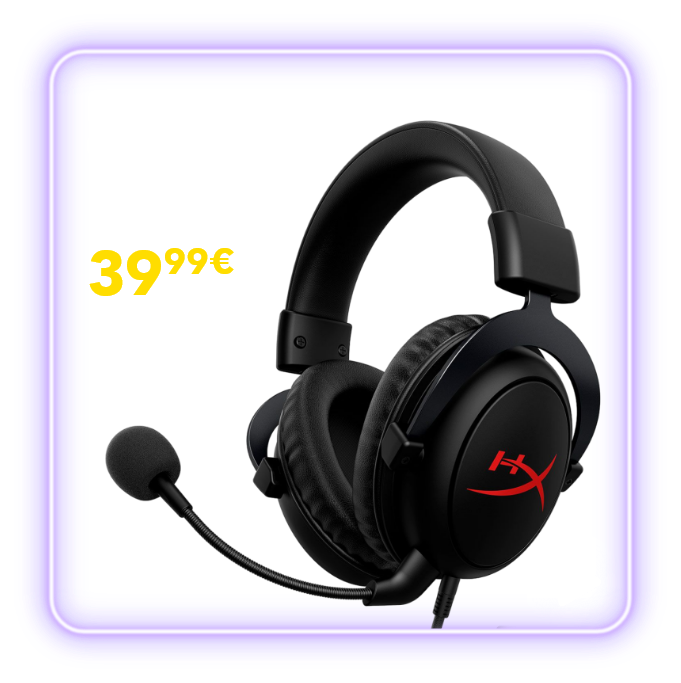 Κάνε Χριστουγεννιάτικο Δώρο στους αγαπημένους σου Headset HyperX Cloud Core DTS