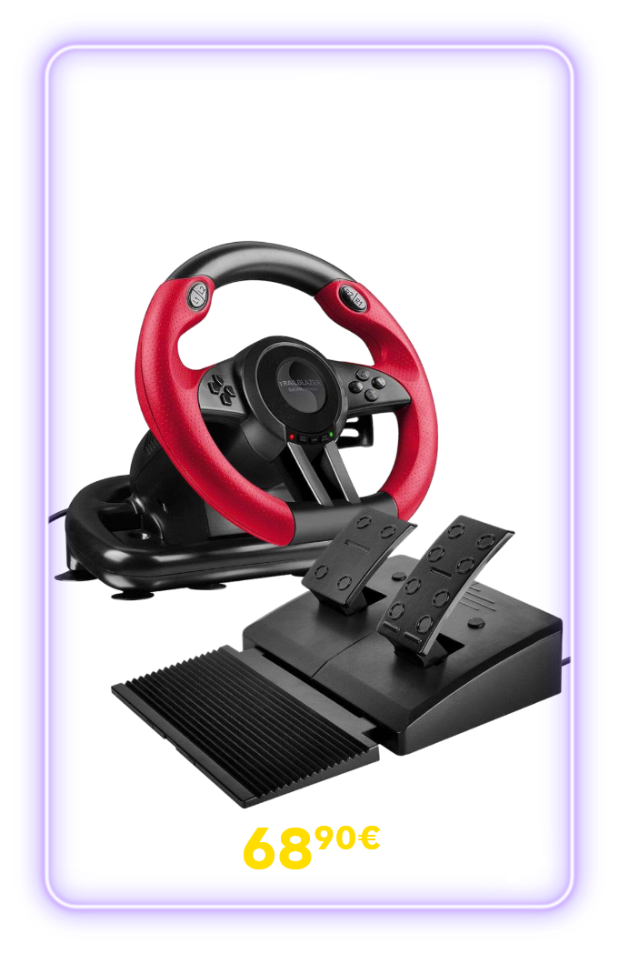 Xmas Δώρο Speedlink Racing Wheel και άσε την αδρεναλίνη να χτυπήσει κόκκινο!