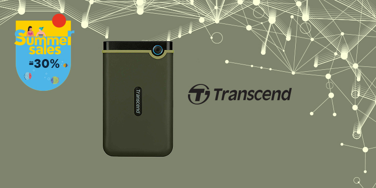 TRANSCEND EXT. HDD SALES ΈΩΣ -30%