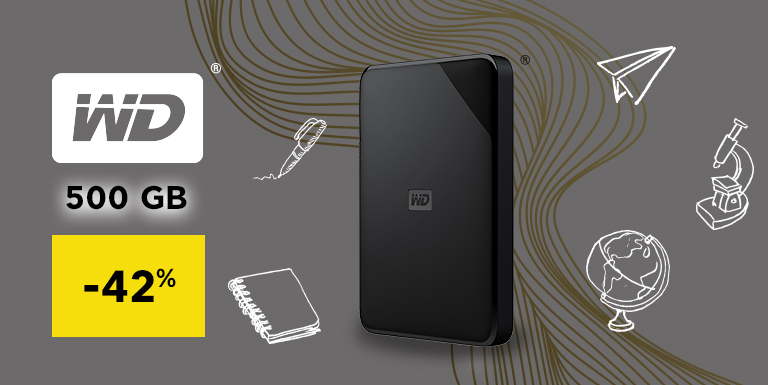 WD ΕELEMENTS PORTABLE SE 500GB