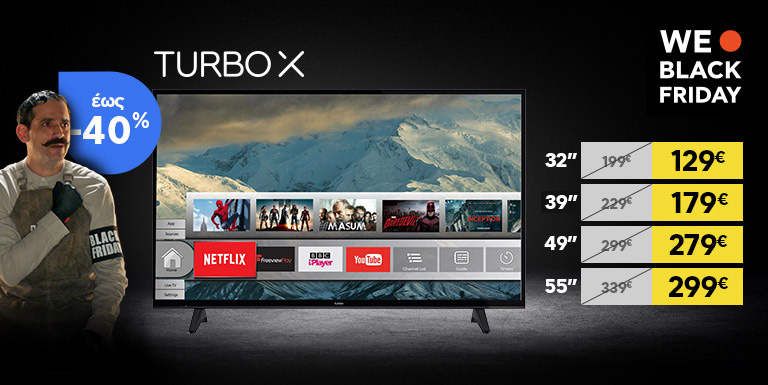 TURBO-X SMART TVs