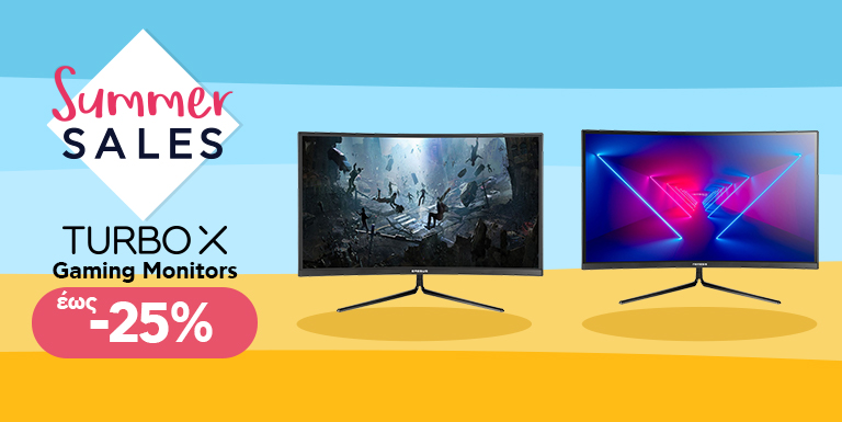 TURBO-X GAMING MONITORS ΈΩΣ -25%