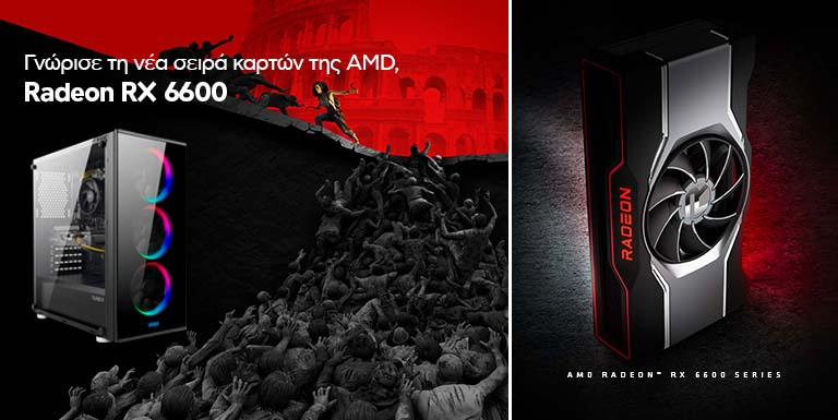 AMD RADEON RX 6600 & DESKTOP EREBUS