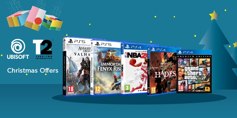 UBISOFT & TAKE2 CHRISTMAS OFFERS