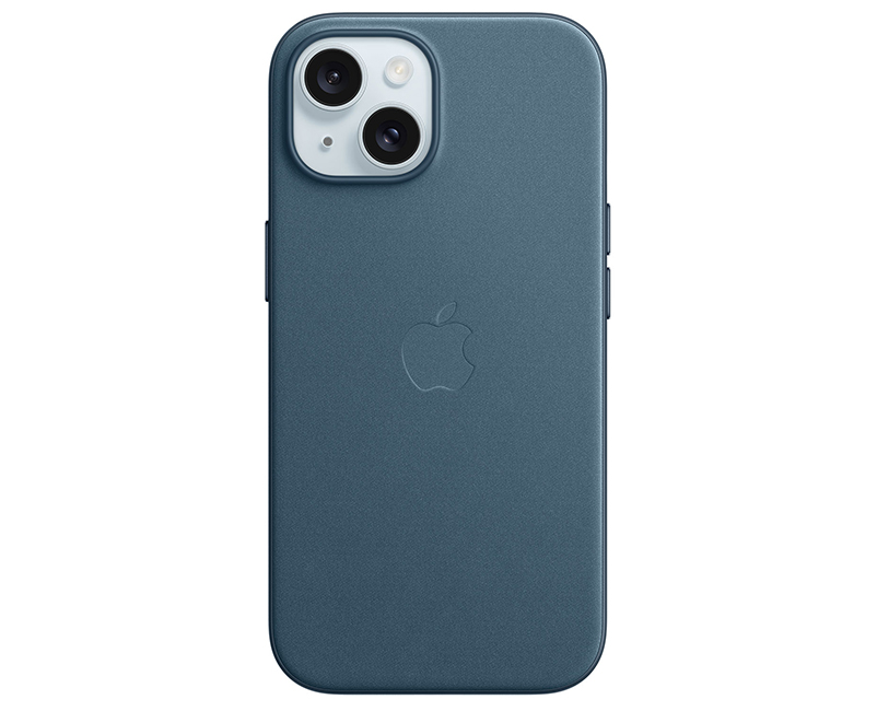 iPhone 15 FineWoven Case Pacific Blue