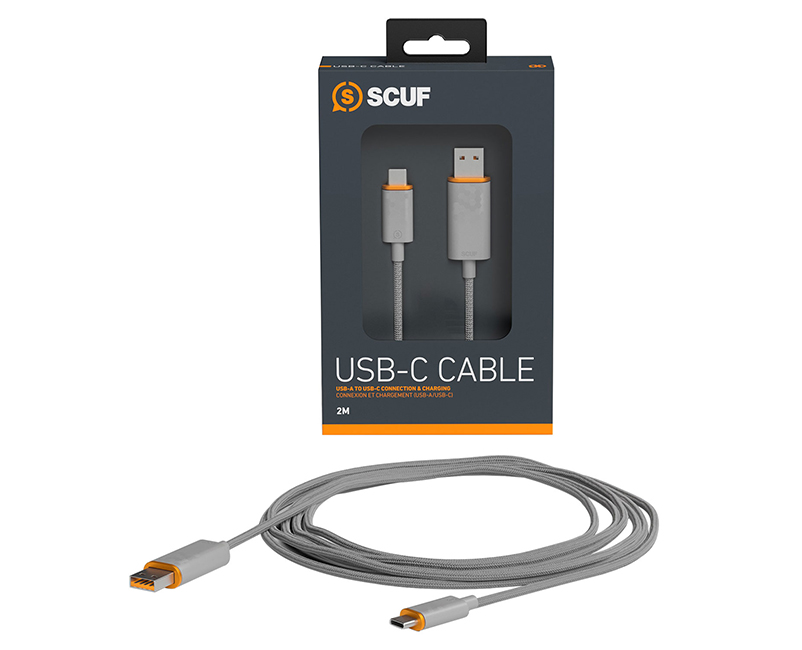 SCUF USB-C Charge Cable Gray 2m