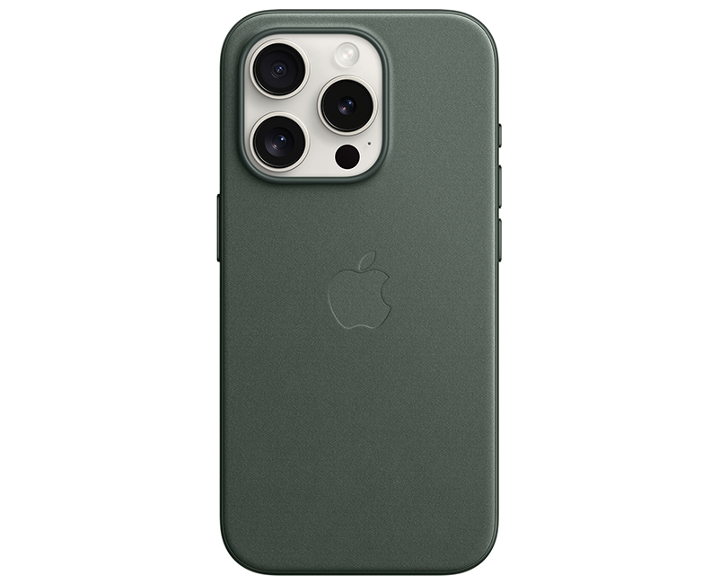 iPhone 15 Pro FineWoven Case Evergreen