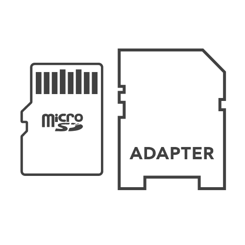 Micro SD + Adapter