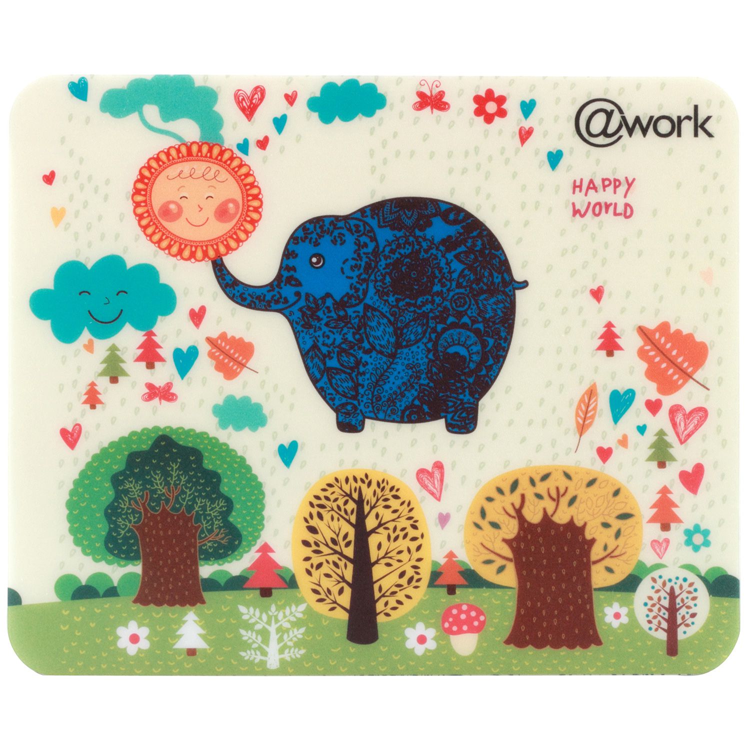 @Work Mousepad Ultra Thin, MS-816  22 x 18 cm