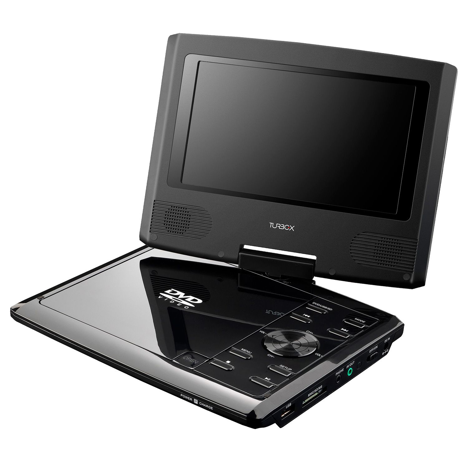 Quite Not complicated Independence Turbo-X Φορητό DVD Player/TV PD7011 μαύρο 7'' | Plaisio