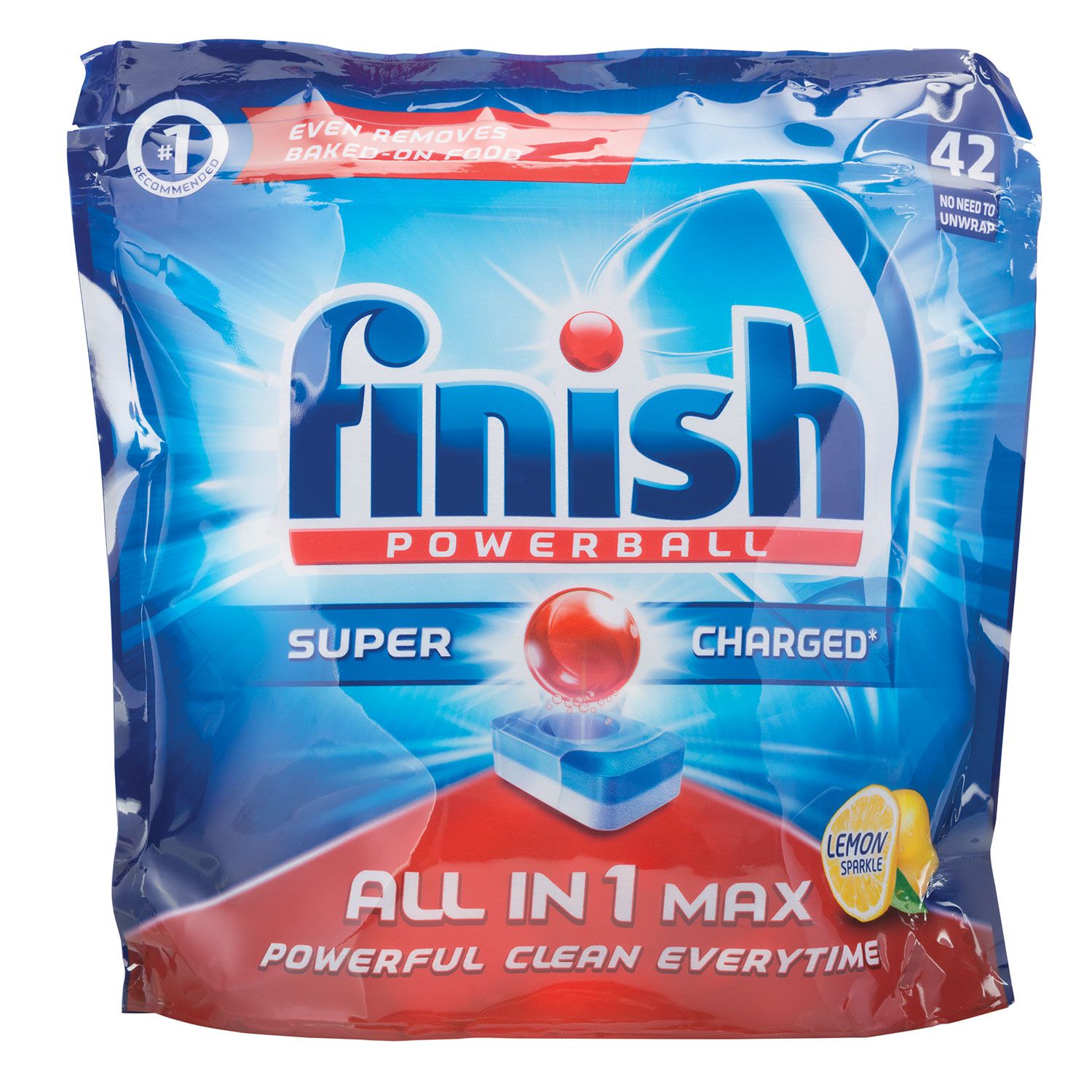 Finish Ταμπλέτες Max In 1 Λεμόνι 42 τμχ Plaisio