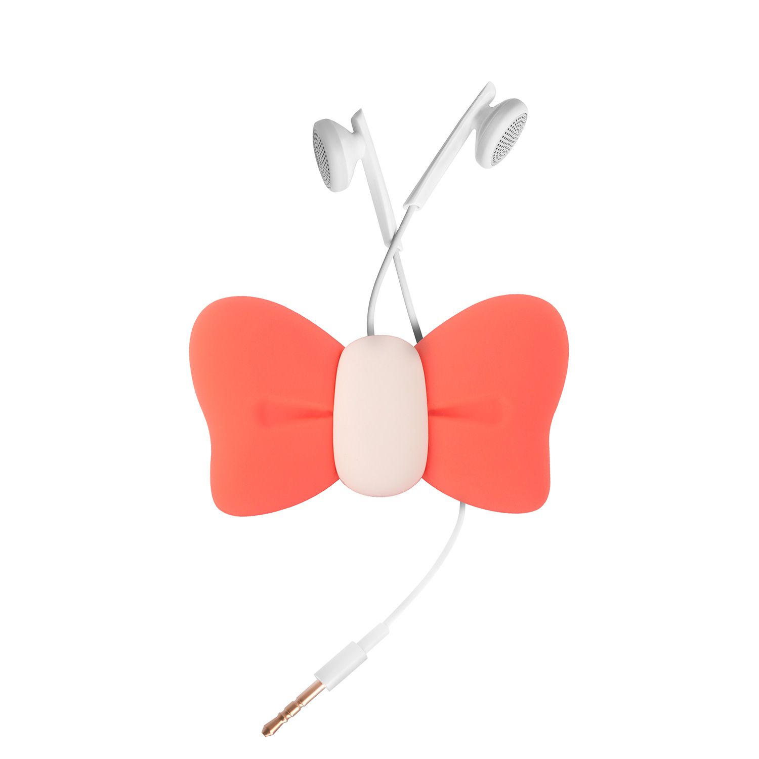 Sentio Χειριστής Ακουστικών Cable Buddy Bow Ροζ