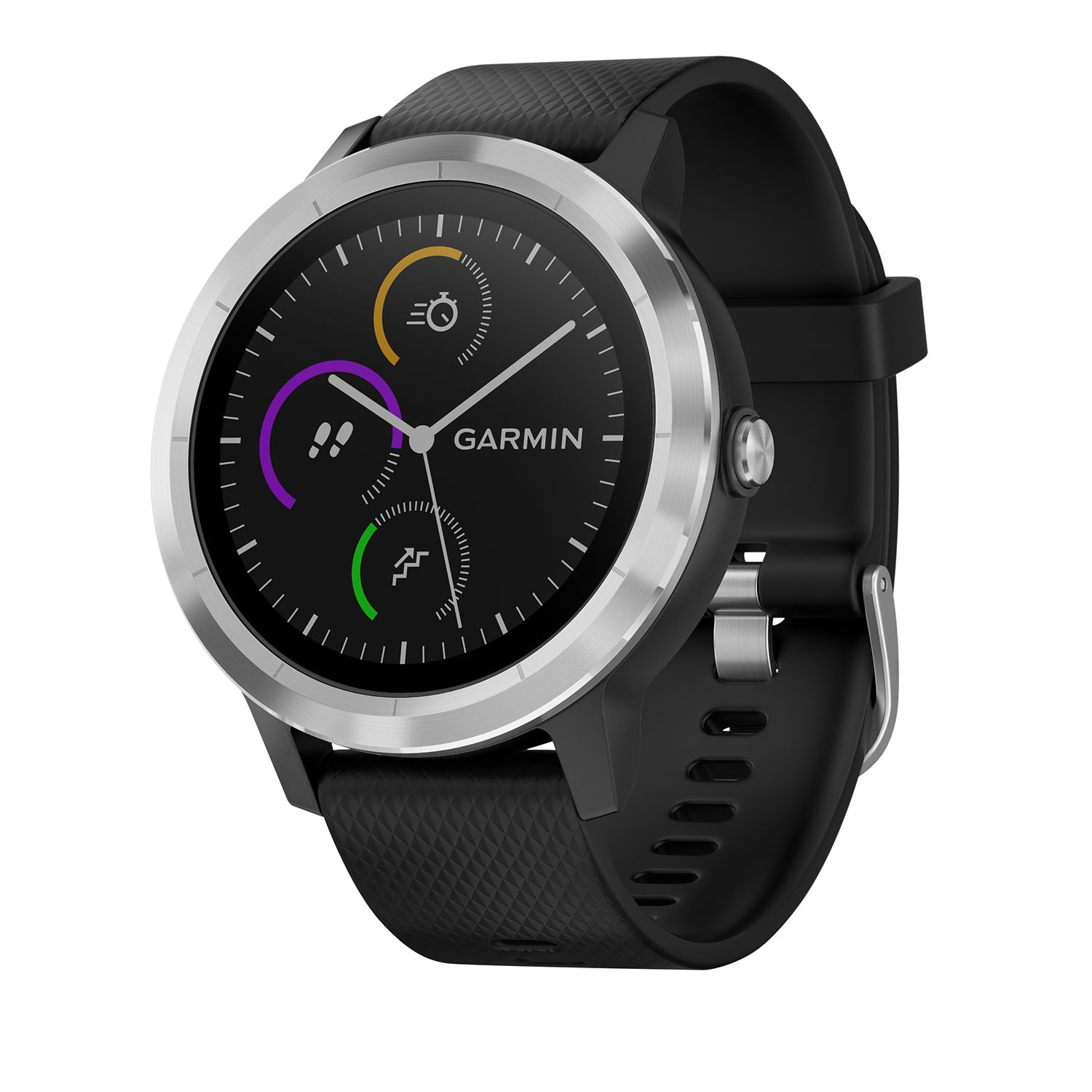 Garmin vivoactive 3 store gps smartwatch silicone