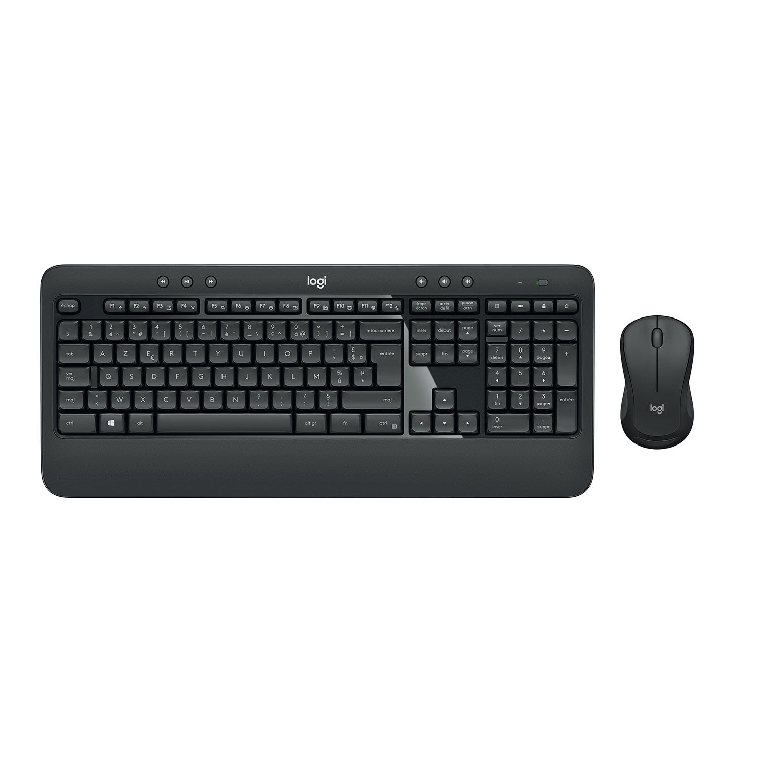 Logitech Πληκτρολόγιο-ποντίκι MK540 Ασύρματο