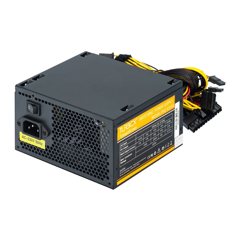 Is a 550watt power supply enough? and is my system compatible with an
