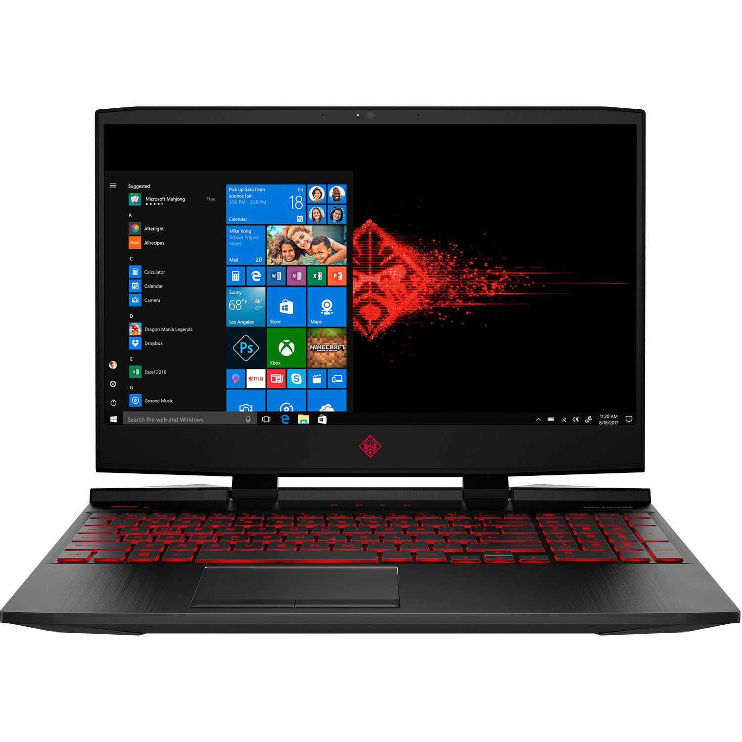 HP Omen 15- dc1008nv Laptop 15.6" Full HD IPS (Core i7 8750H/8 GB/128GB SSD + 1TB HDD/RTX 2070 8 GB/Windows 10 Home)