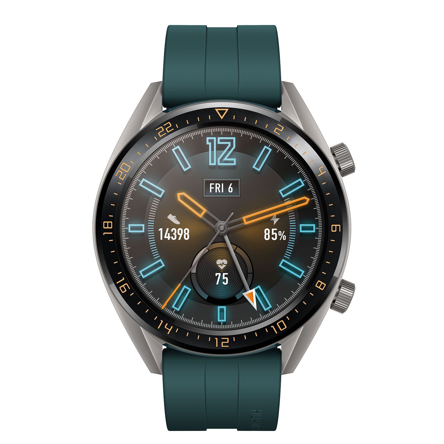 Smartwatch huawei watch gt active green clearance