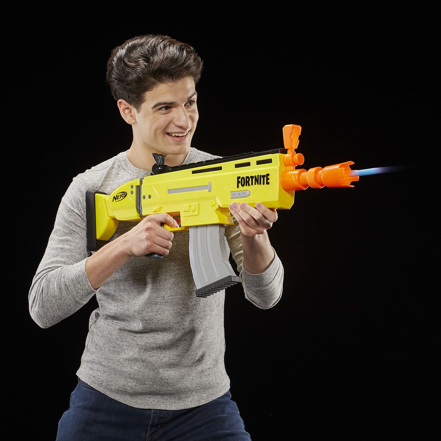 nerf fortnite ar e motorised toy blaster