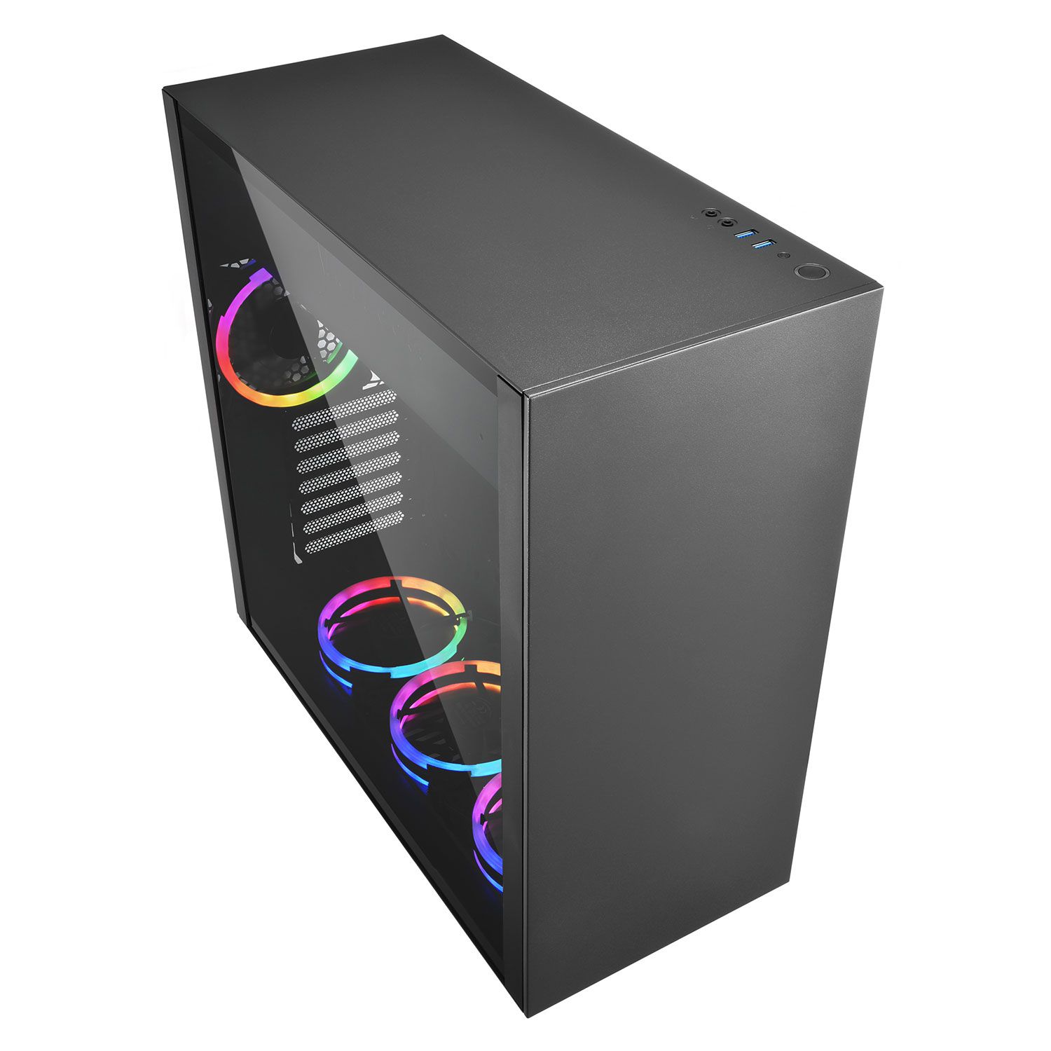 Sharkoon Pure Steel RGB Black Midi Tower