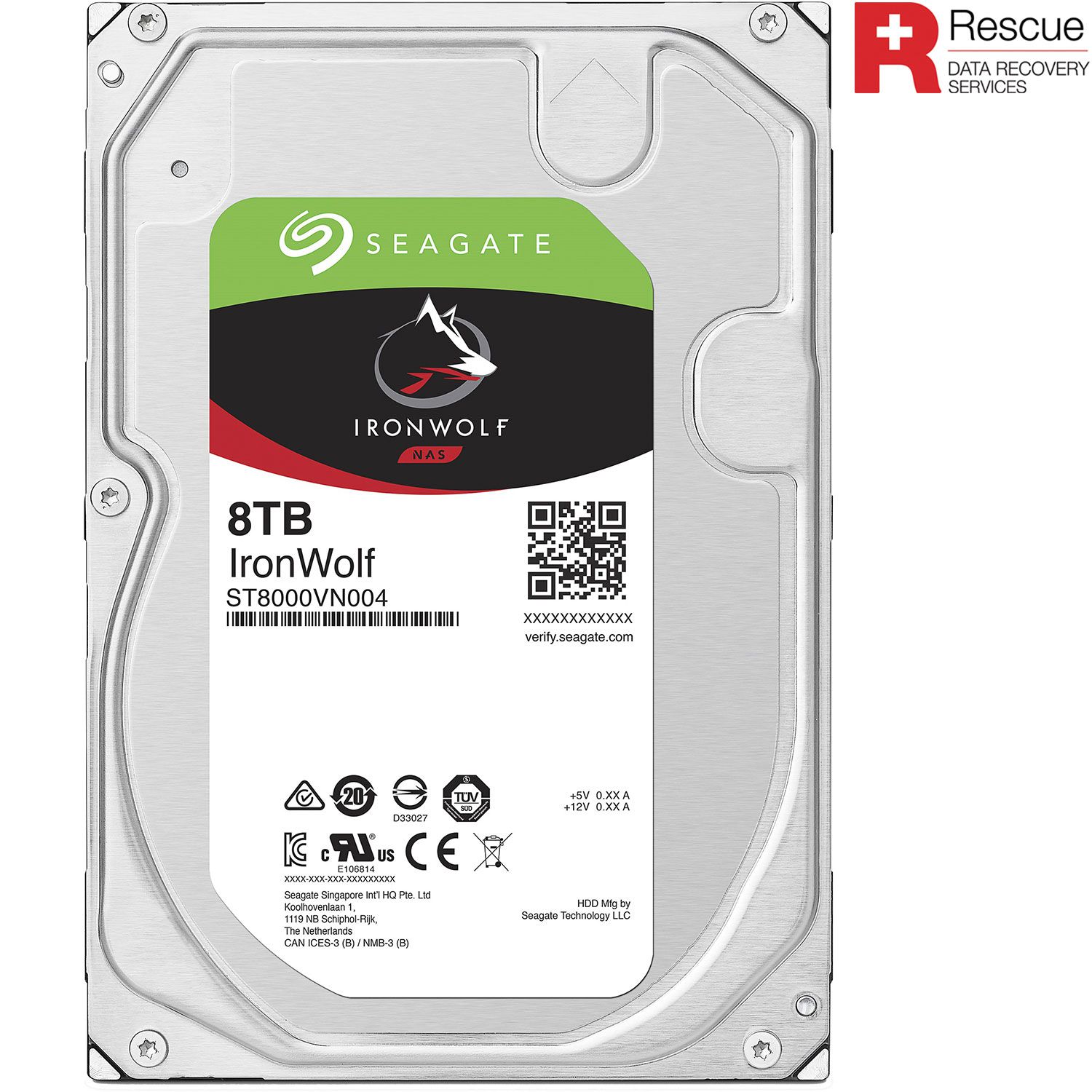 Seagate HDD Ironwolf 8TB 3.5"