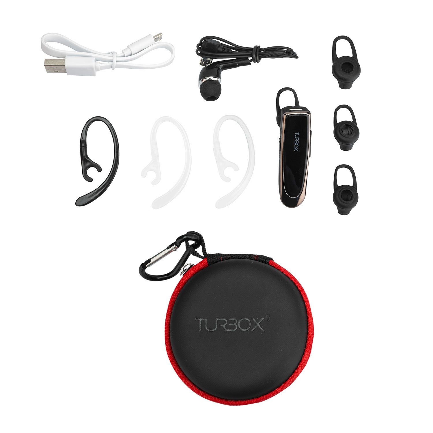 Turbo X Bluetooth Headset TX 100 Black Plaisio