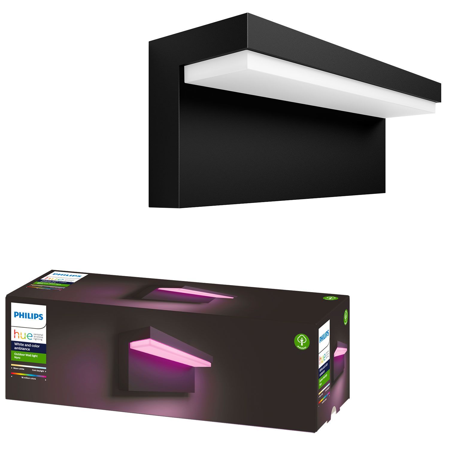 Philips Hue Nyro Wall Latern Spotlight