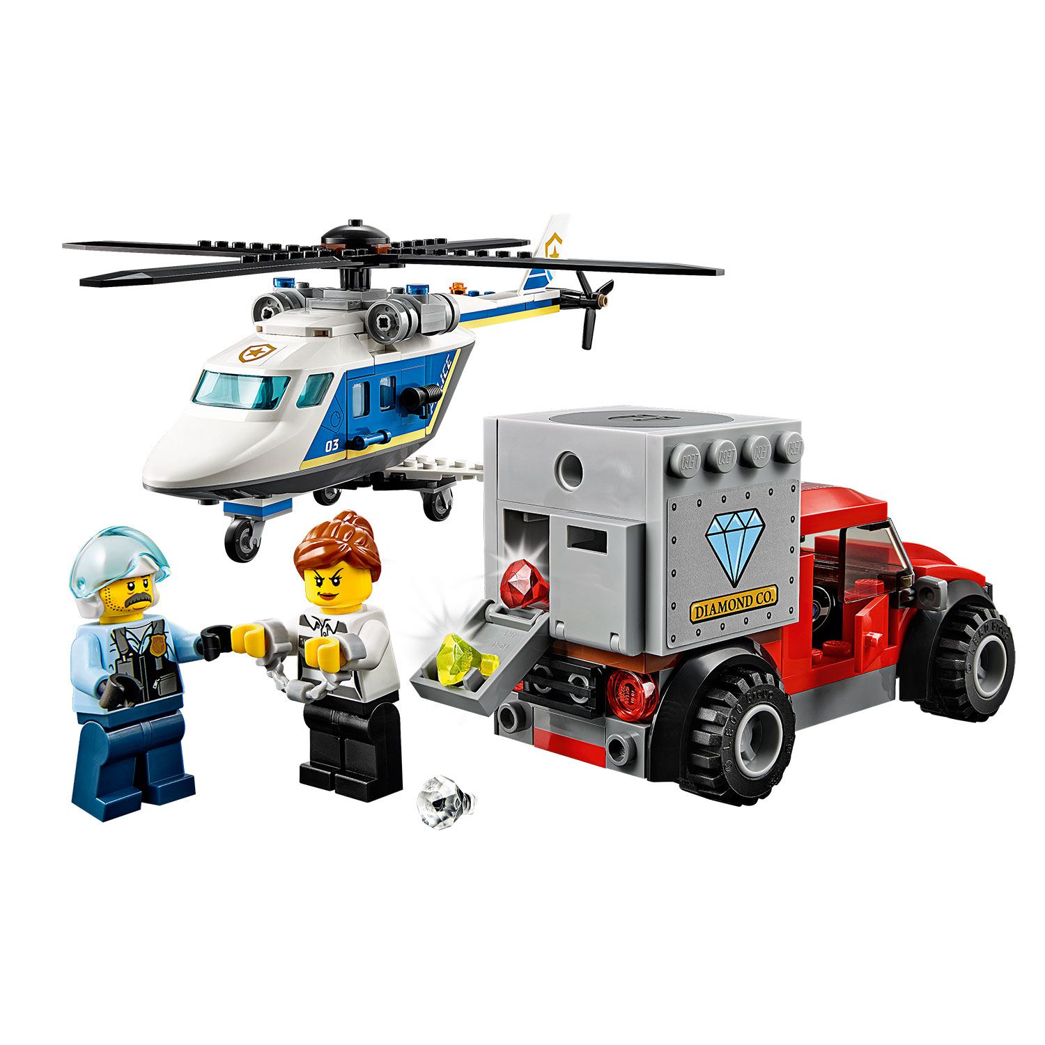 lego city police helicopter