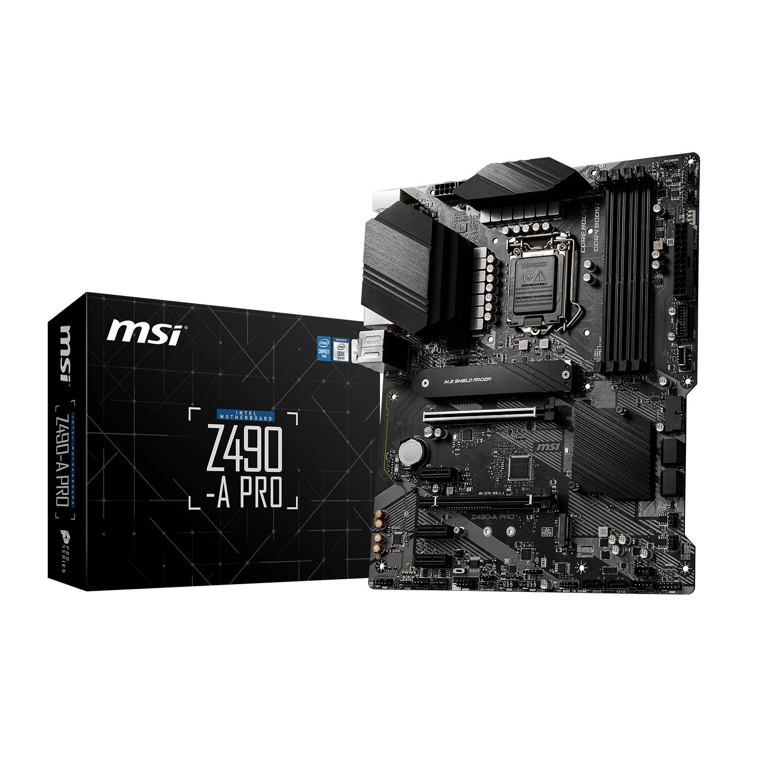MSI Motherboard Z490 - A PRO (Z490/1200/DDR4)