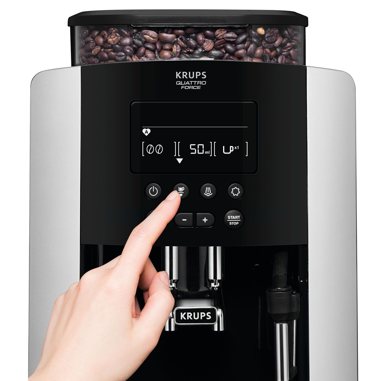 Krups Καφετιέρα Espresso Αυτόματη EA8178 | Plaisio