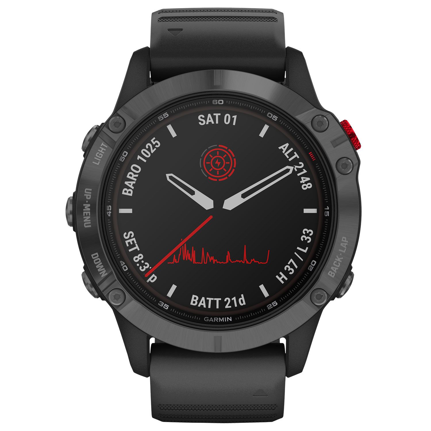 Garmin fenix 6 Pro Solar Slate Gray Plaisio