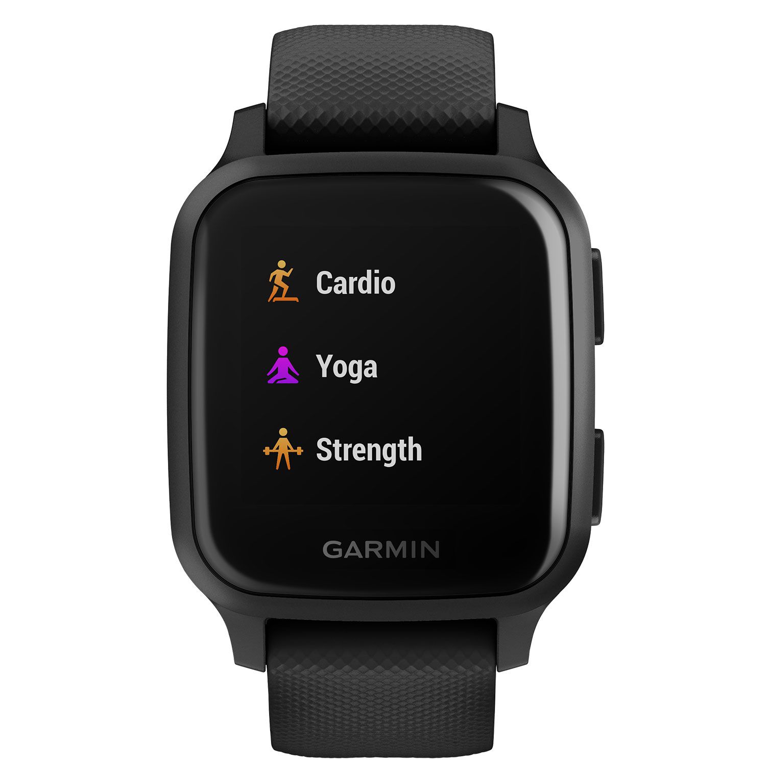 Garmin Venu Sq Music Black with Slate Bezel