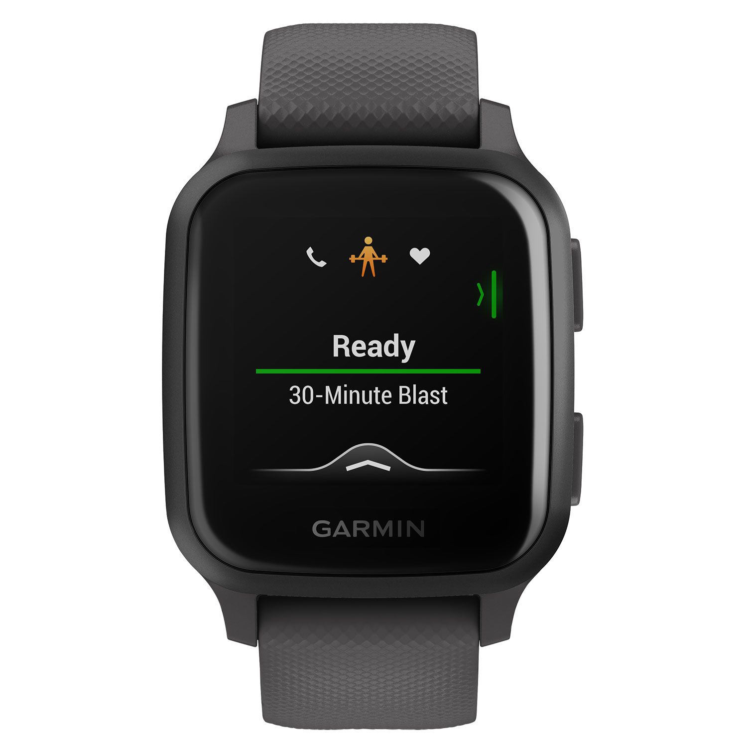 Garmin Venu Sq Music Black with Slate Bezel