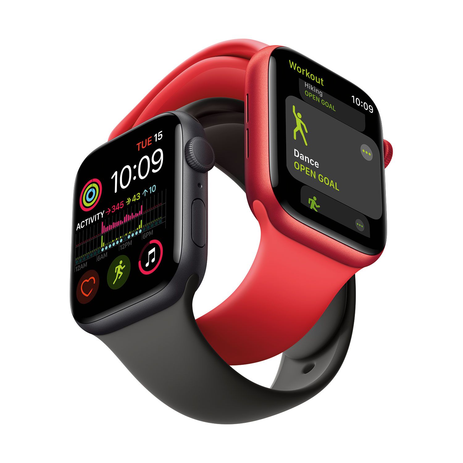 Apple Watch Nike Series 6 44mm Space Gray Sport Band Plaisio