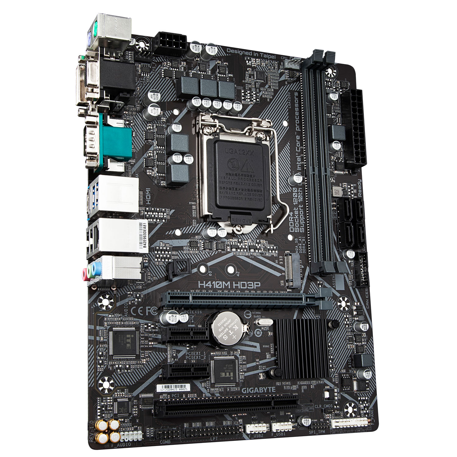 Gigabyte Motherboard H410M HD3P