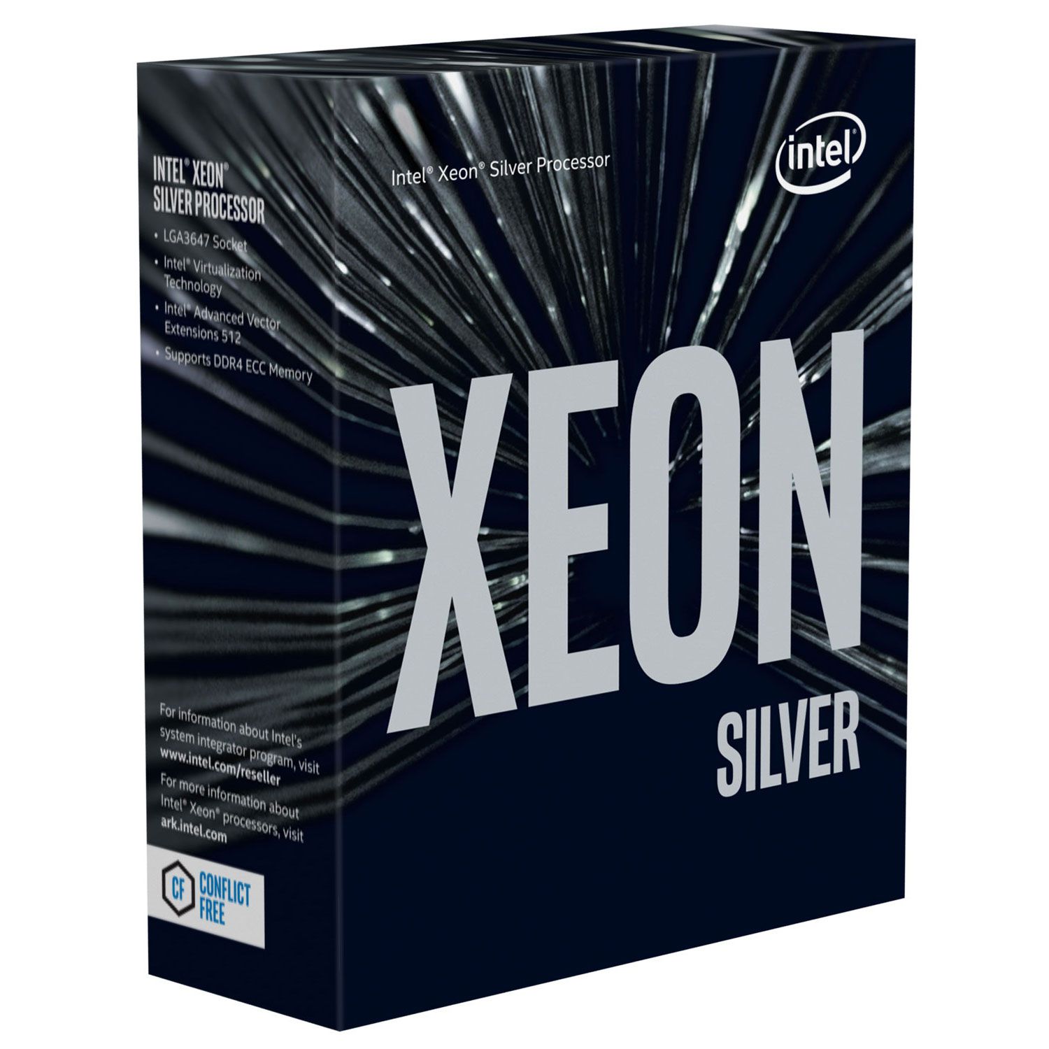 Intel CPU Xeon Silver 4208 (3647/2.1 GHz/11 MB)