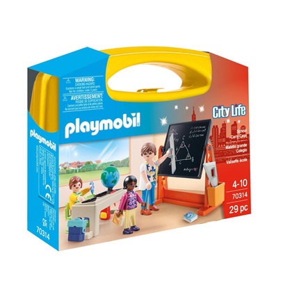 5. Playmobil City Life Maxi Βαλιτσάκι Σχολική Τάξη 70314