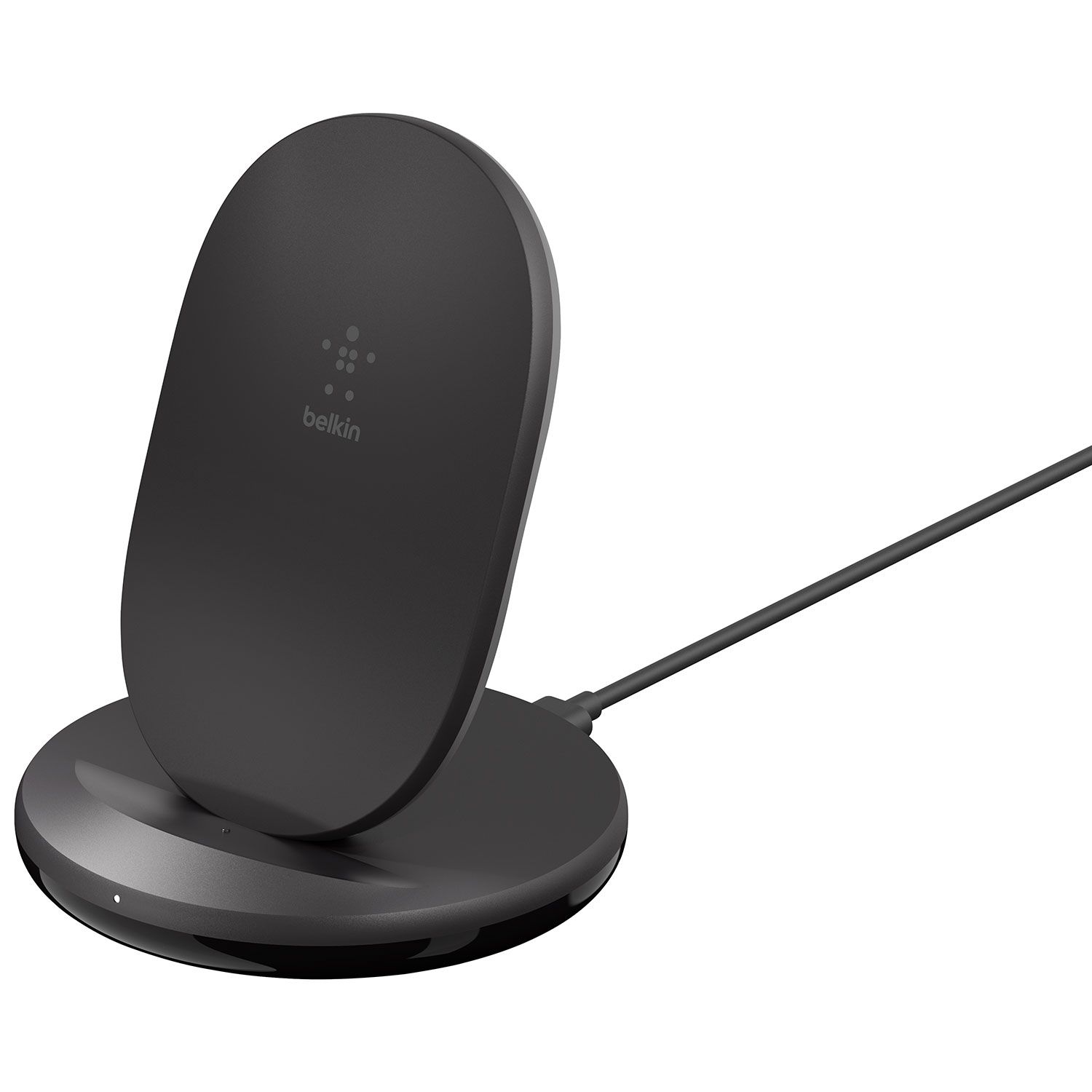 Belkin Ασύρματος Φορτιστής 1 Θέσης 15W Μαύρο Με Καλώδιο