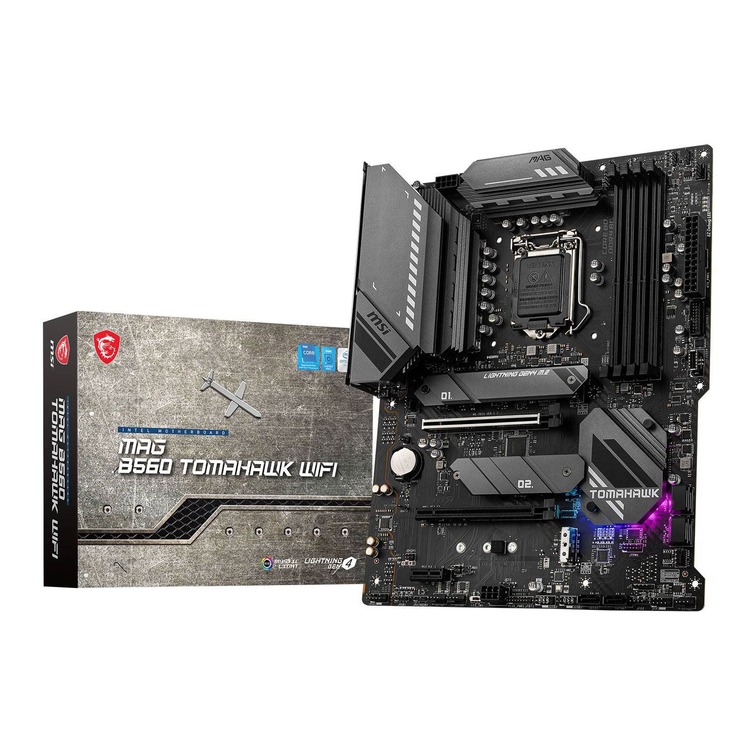 MSI Motherboard MAG B560 TOMAHAWK WIFI