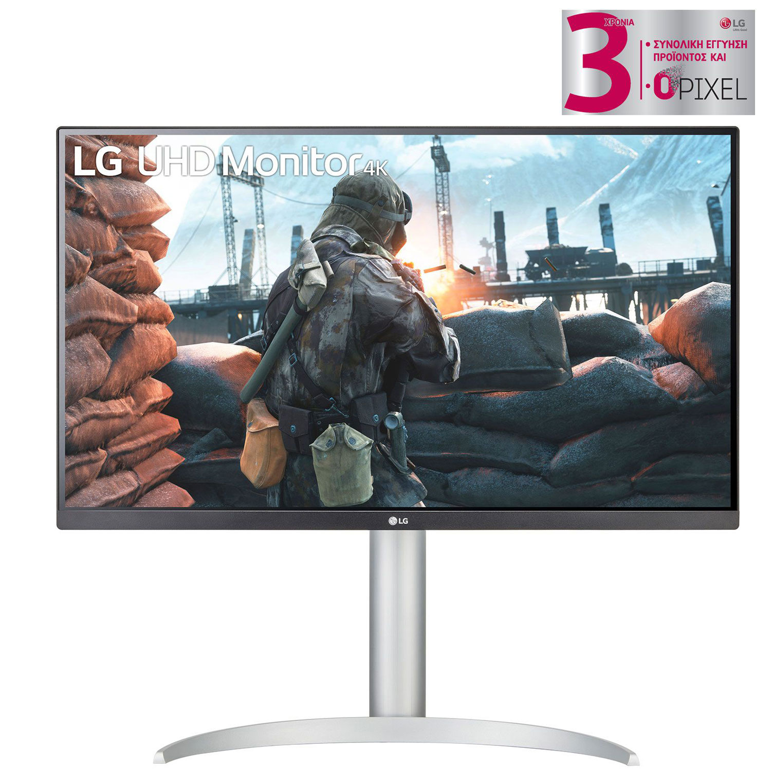 LG Monitor 27" 27UP650-W IPS 4K