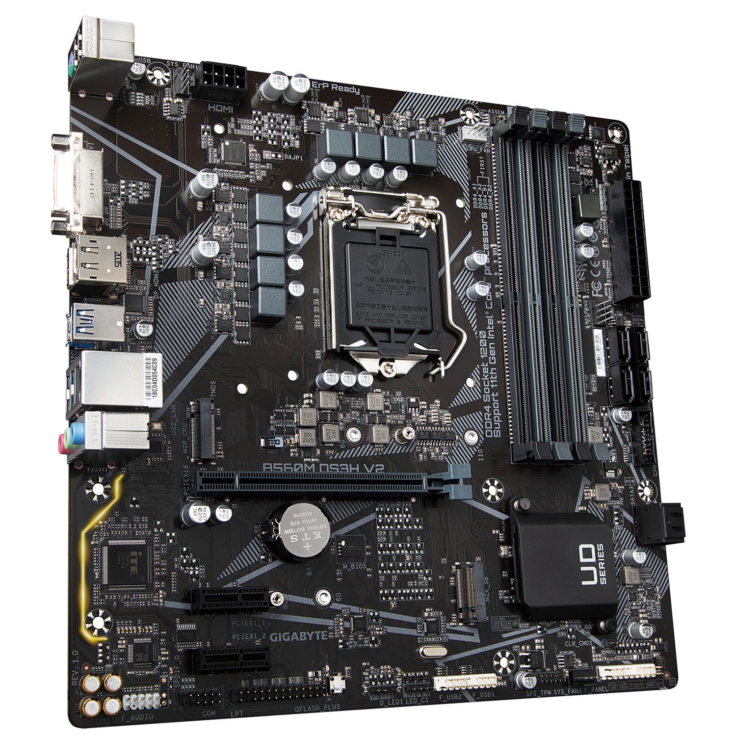 Gigabyte Motherboard B560M DS3H V2 (B560/1200/DDR4)
