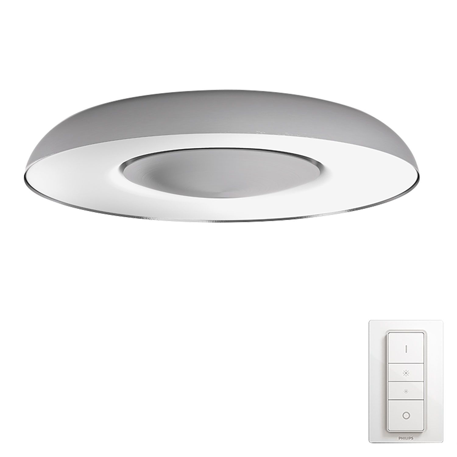 Philips Still Hue ceiling lamp aluminium