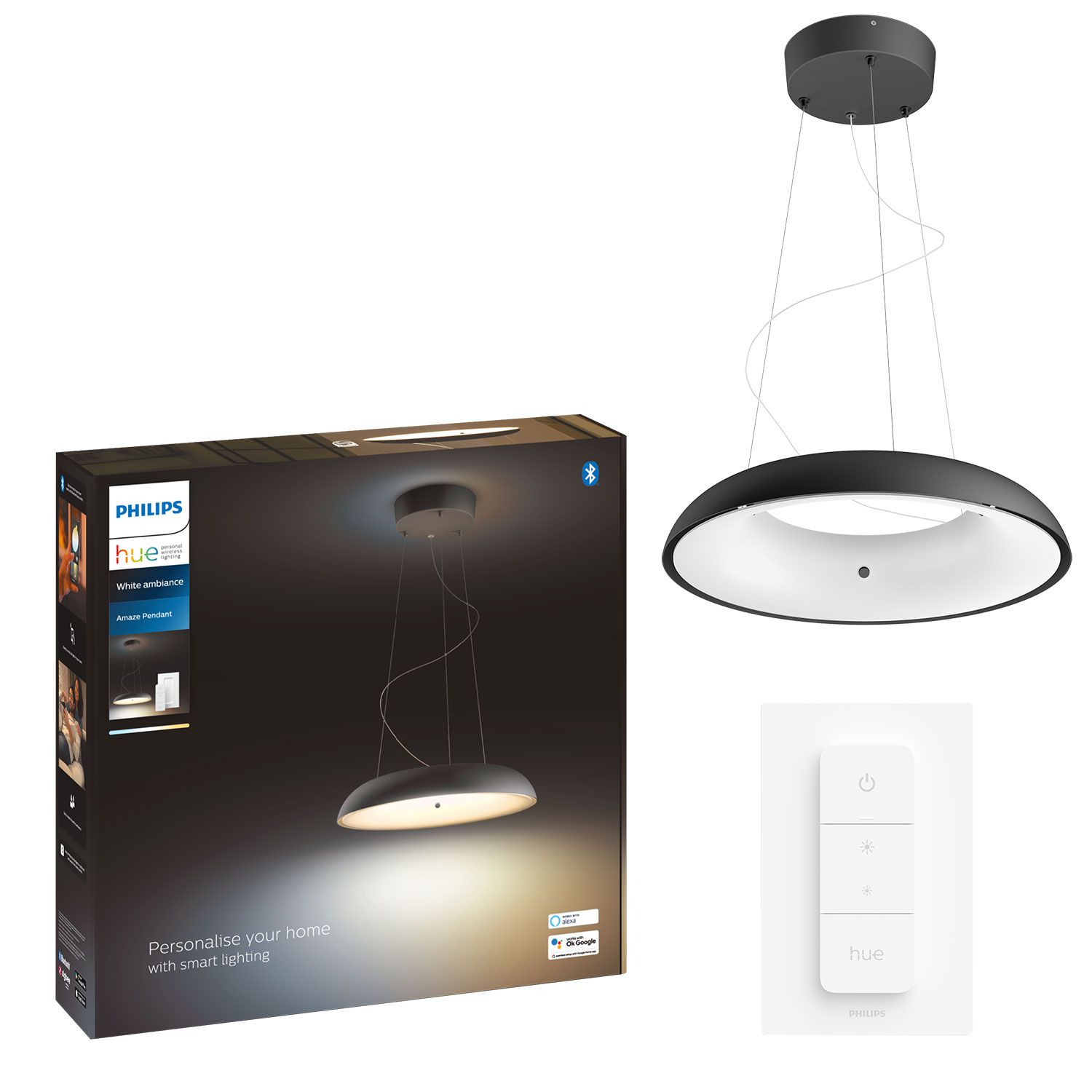 Philips Amaze Hue pendant black